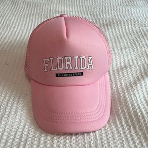 pink FLORIDA hat
